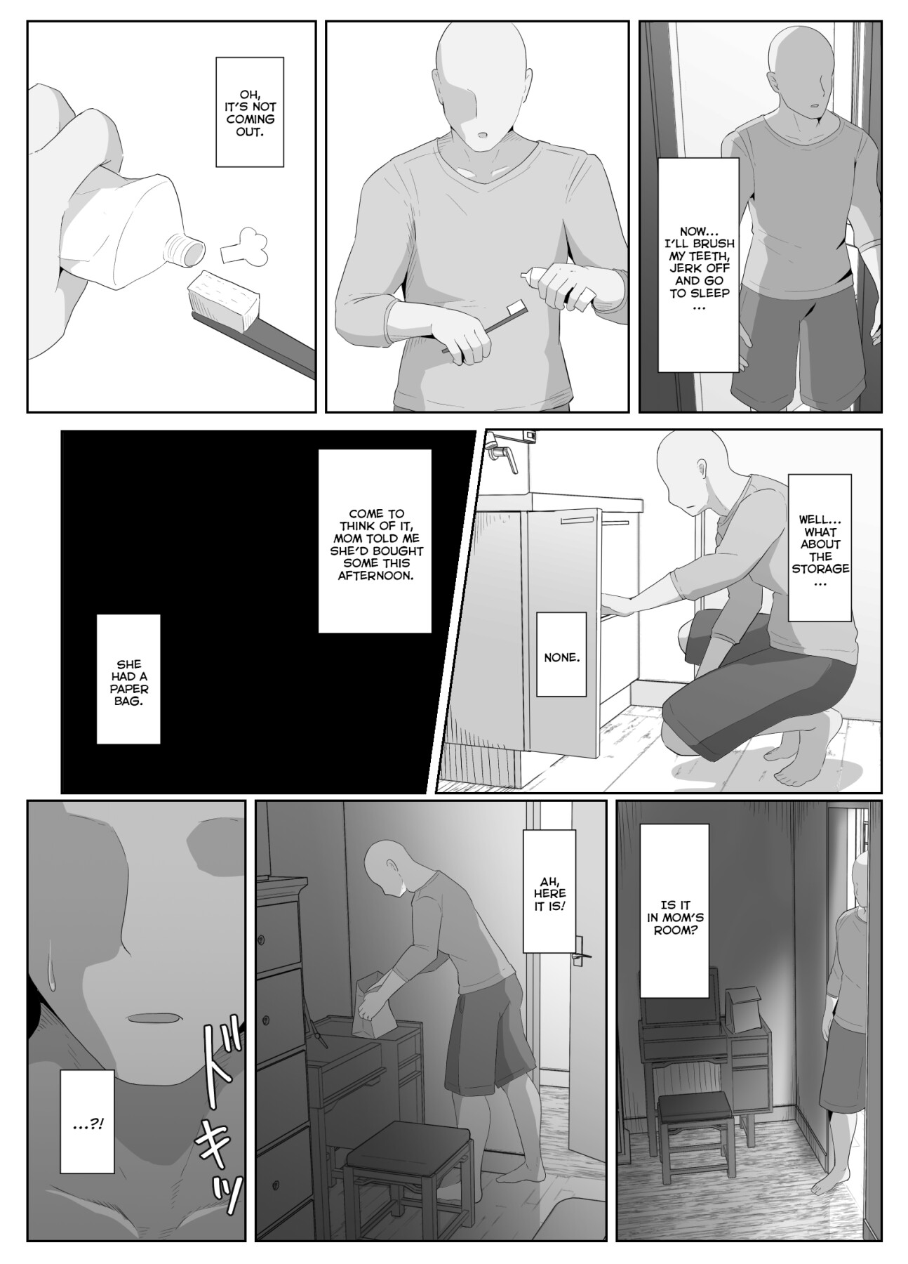 Hentai Manga Comic-Good Night, Mom I-Read-133